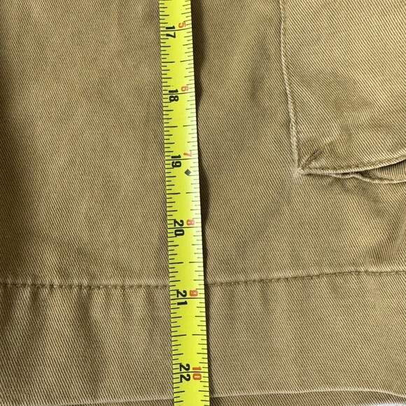 Polo Ralph Lauren Shorts Mens 35 Khaki Cargo Chino 100% Cotton Classic Polo 67 - Picture 7 of 9